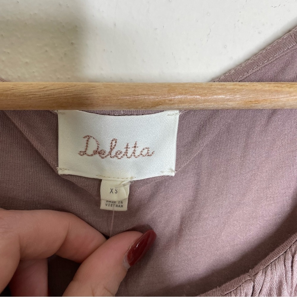 NWT Anthropologie Deletta Tank XS - Picture 2 of 9